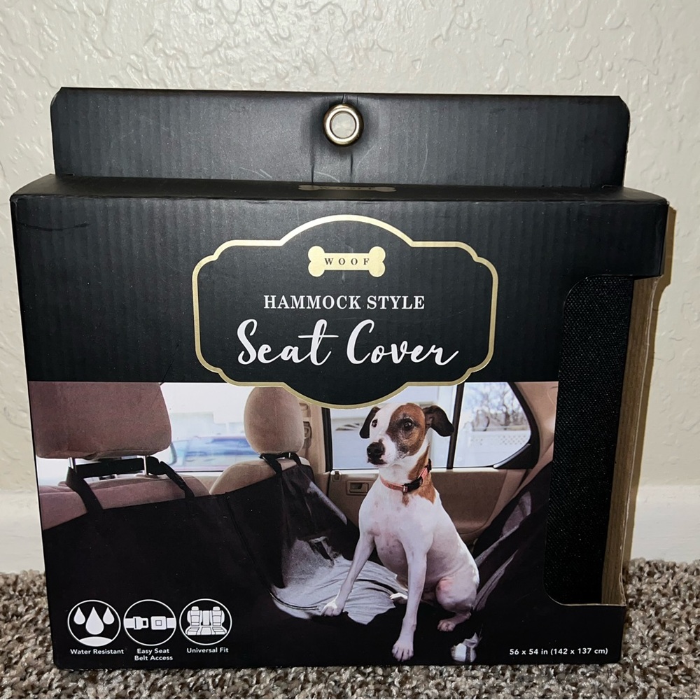 NWT PET HAMMOCK FOR CAR